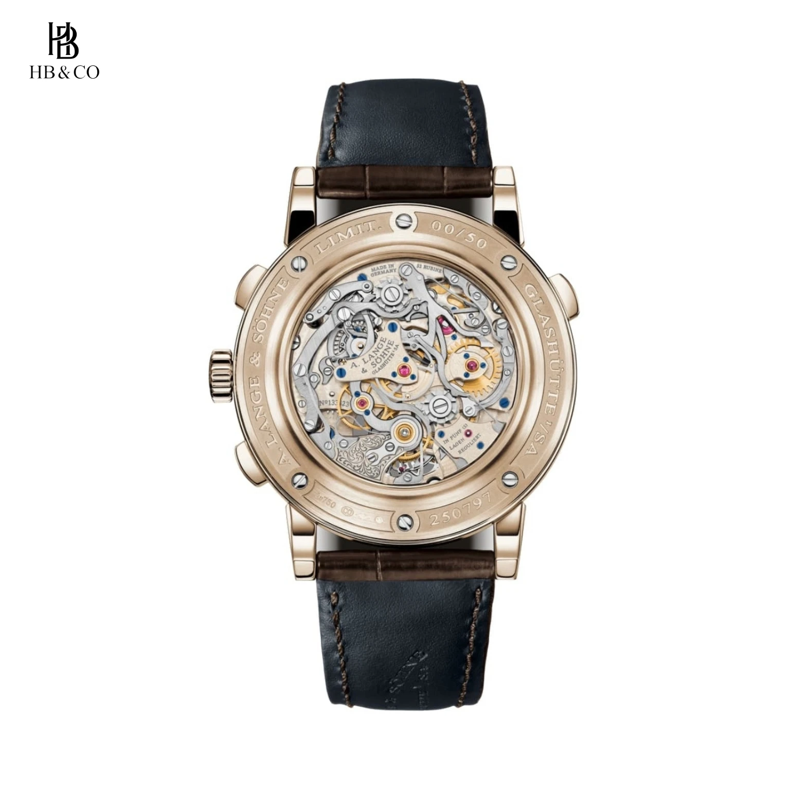 A. Lange & Söhne 1815 Tourbograph Perpetual Honey Gold® “Homage to F. A. Lange” 43mm 706.050FE (Limited Edition 50pcs)
