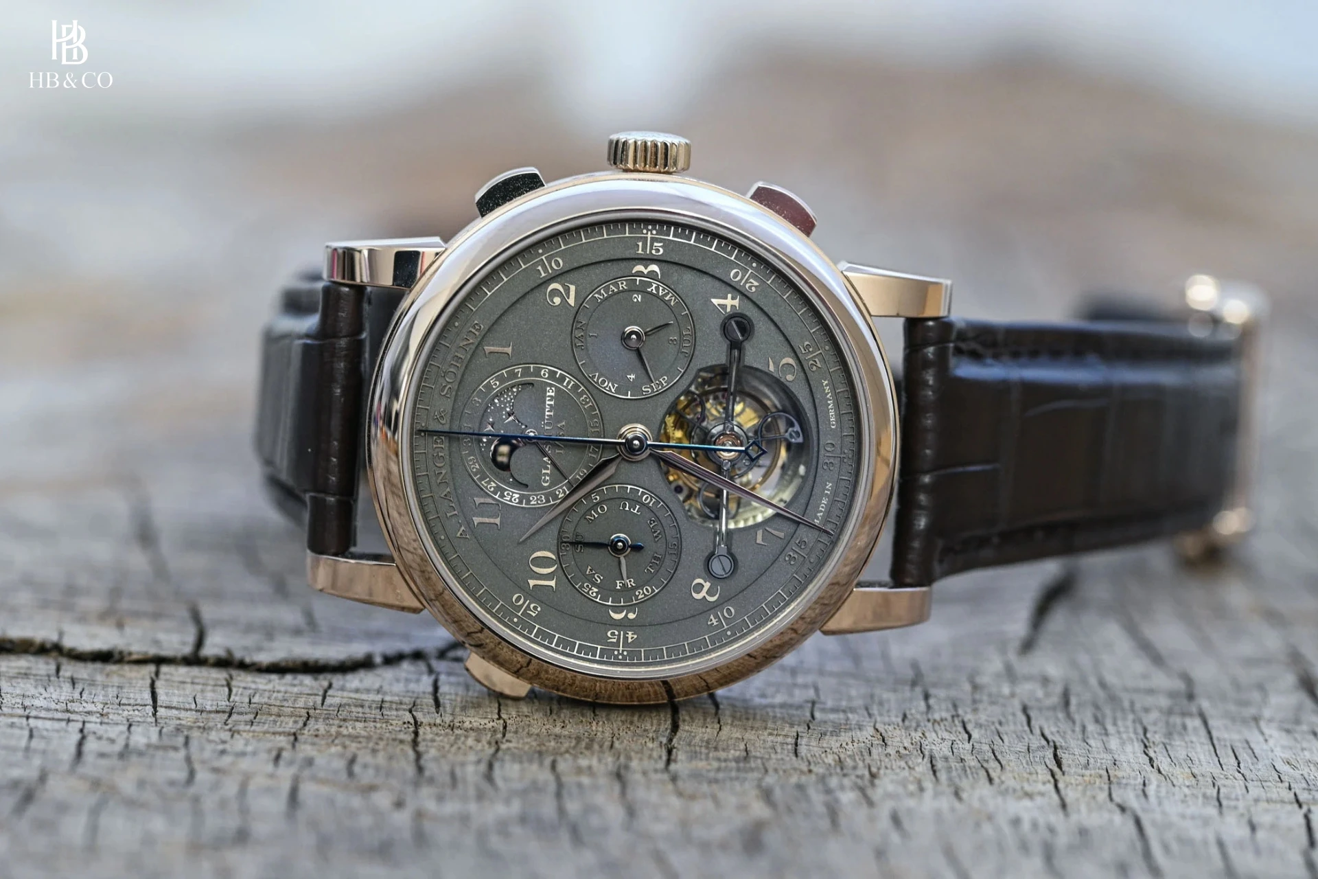 A. Lange & Söhne 1815 Tourbograph Perpetual Honey Gold® “Homage to F. A. Lange” 43mm 706.050FE (Limited Edition 50pcs)