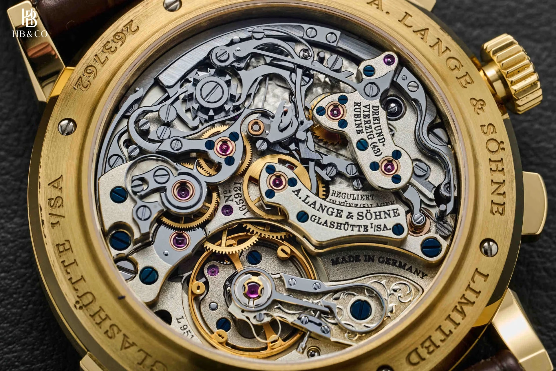 A. Lange & Söhne Saxonia Datograph Handwerkskunst 41mm 405.048F (Limited Edition 25pcs)
