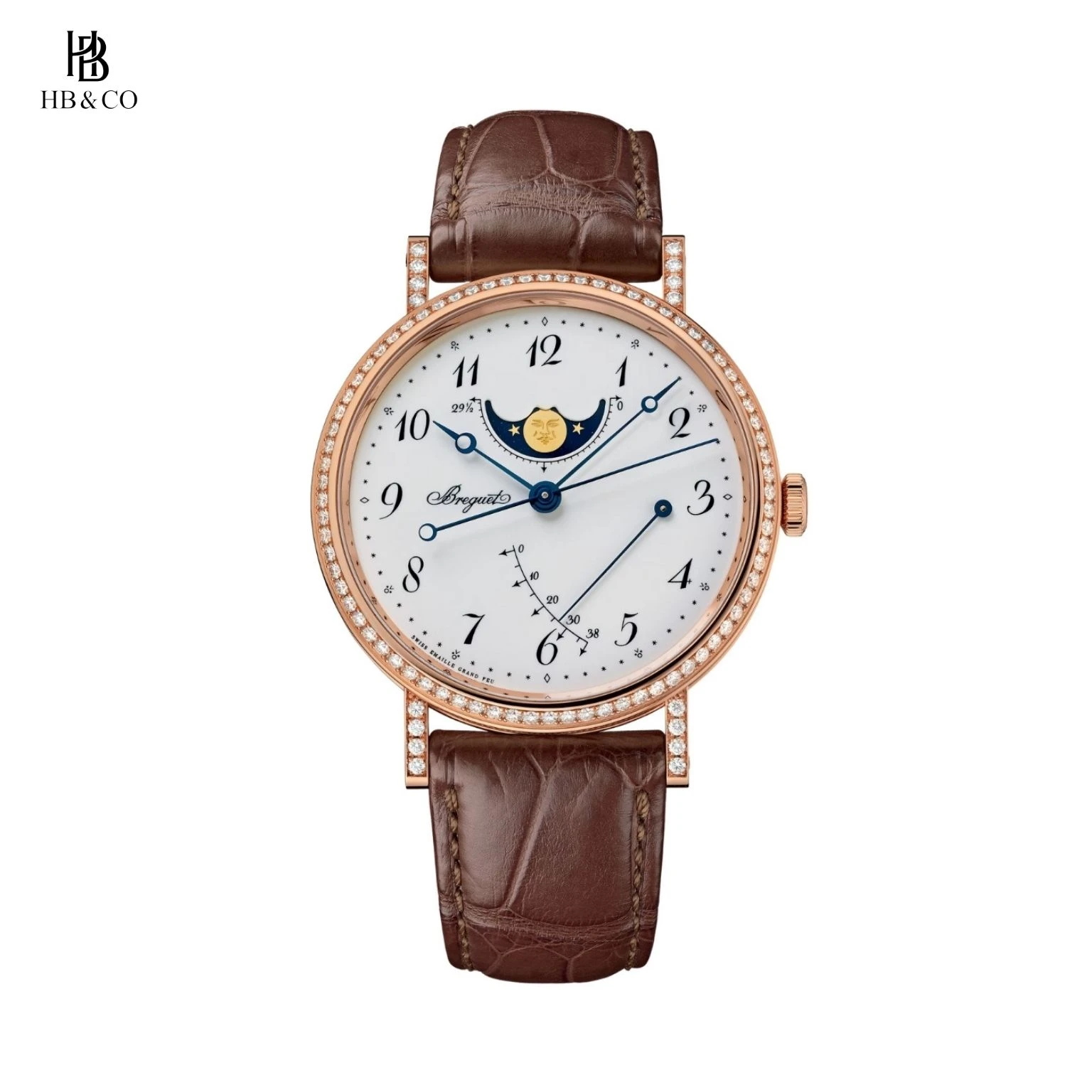 Breguet Classique Phase de Lune 7788 39mm 7788BR/29/9V6/DD00