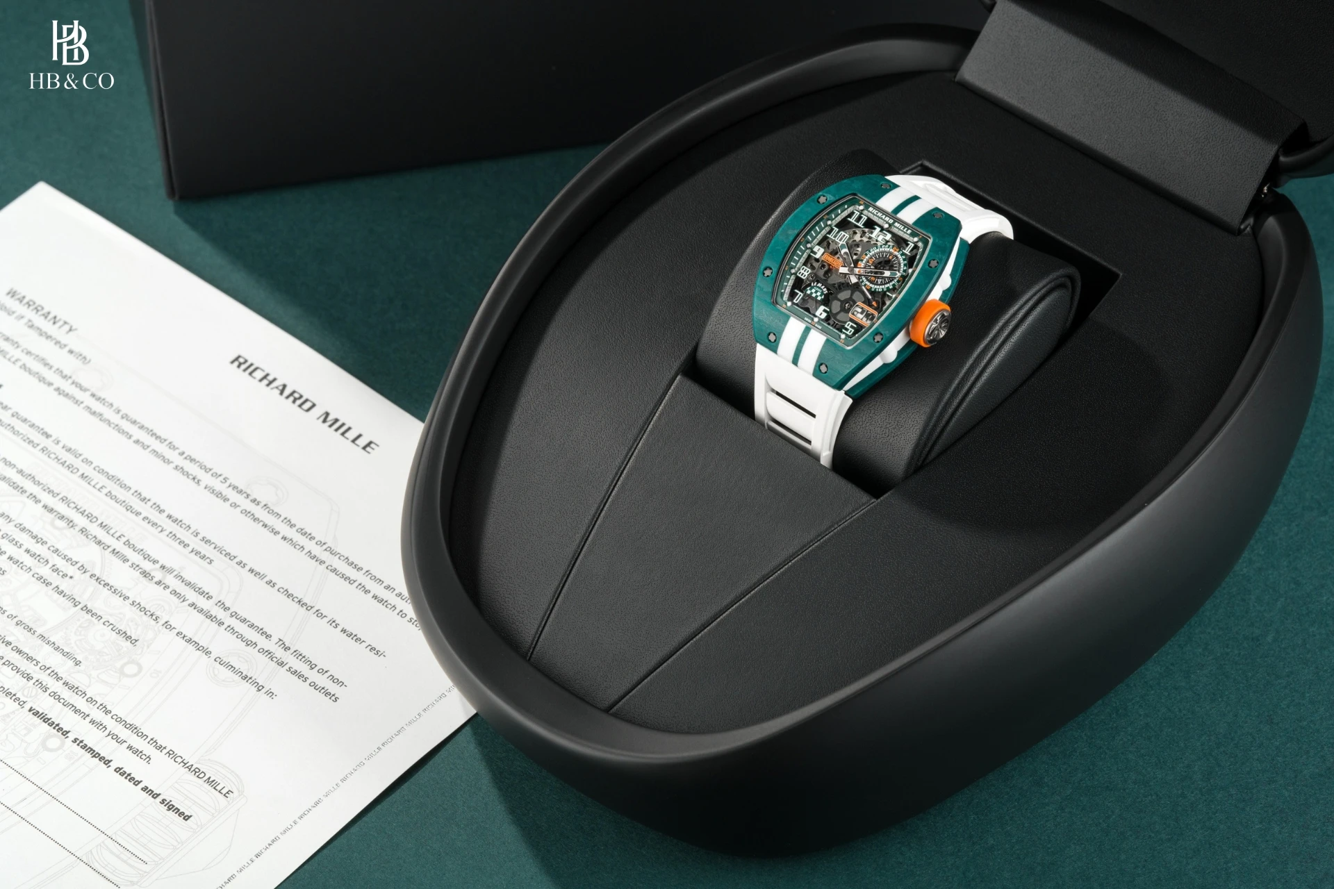 Richard Mille RM 029 Green Quartz TPT® & White Quartz TPT® “Le Mans Classic” (Limited Edition 150pcs)