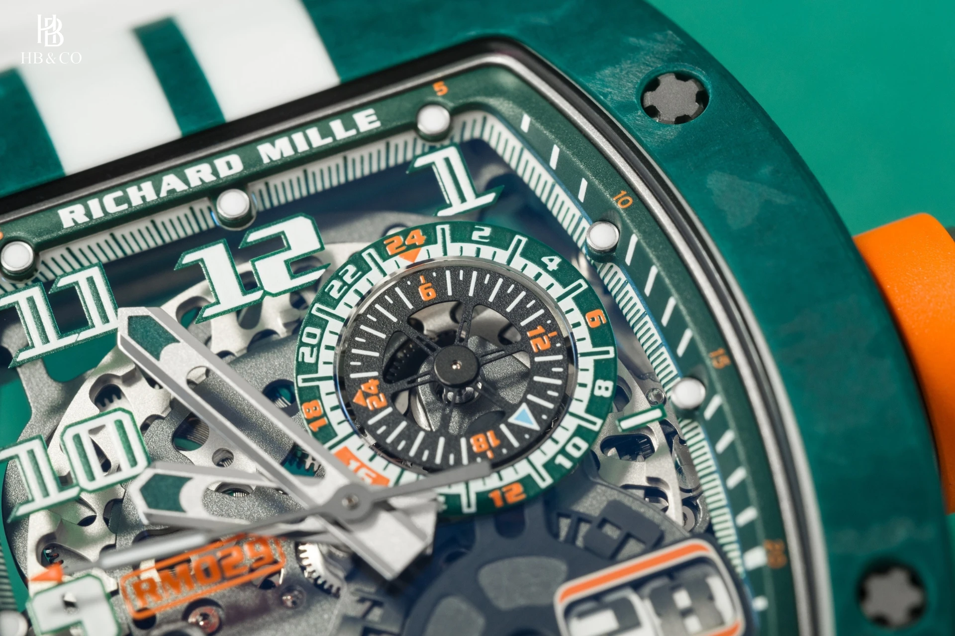 Richard Mille RM 029 Green Quartz TPT® & White Quartz TPT® “Le Mans Classic” (Limited Edition 150pcs)