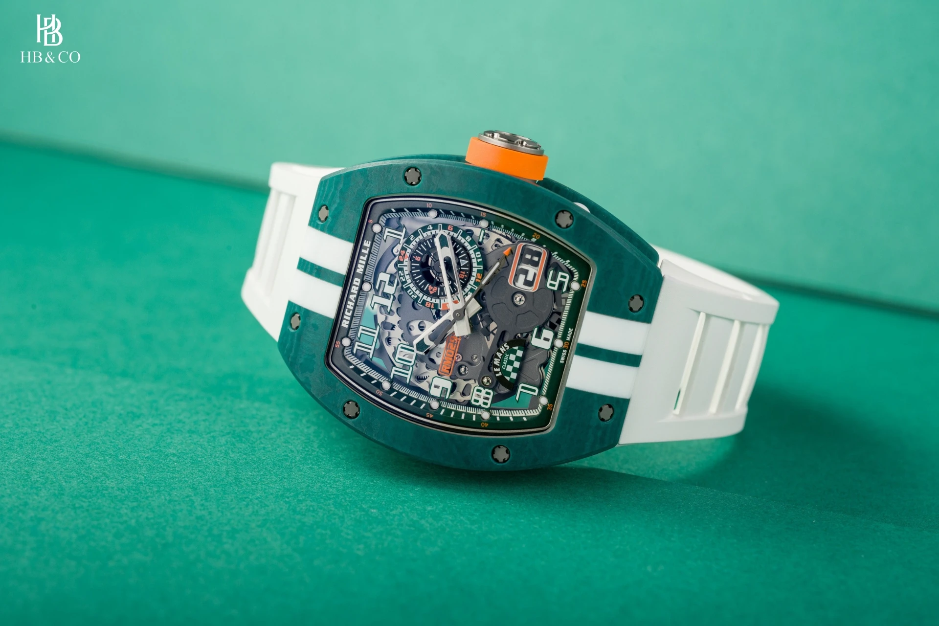 Richard Mille RM 029 Green Quartz TPT® & White Quartz TPT® “Le Mans Classic” (Limited Edition 150pcs)