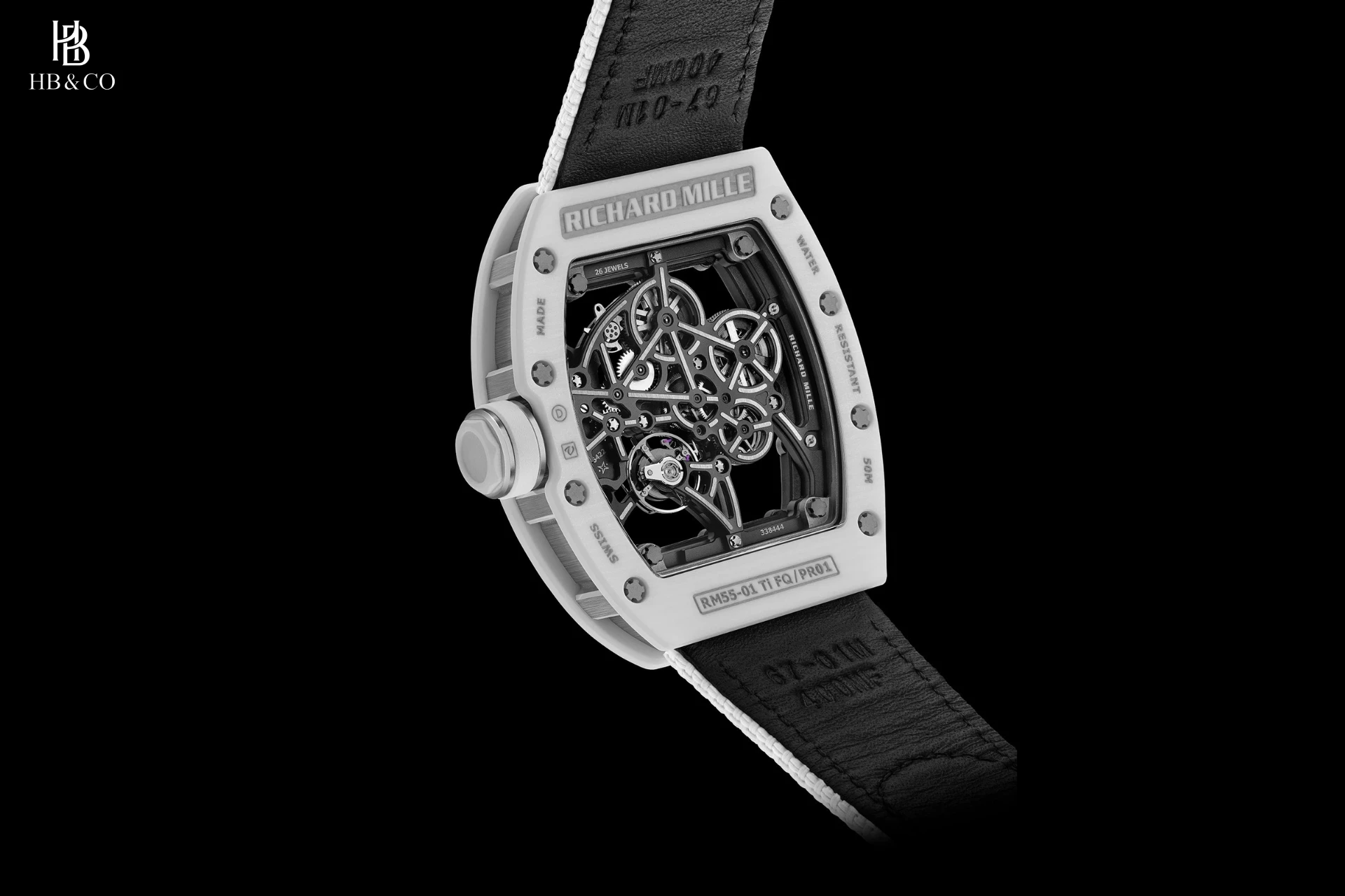 Richard Mille RM 55-01 White Quartz TPT® & Titanium