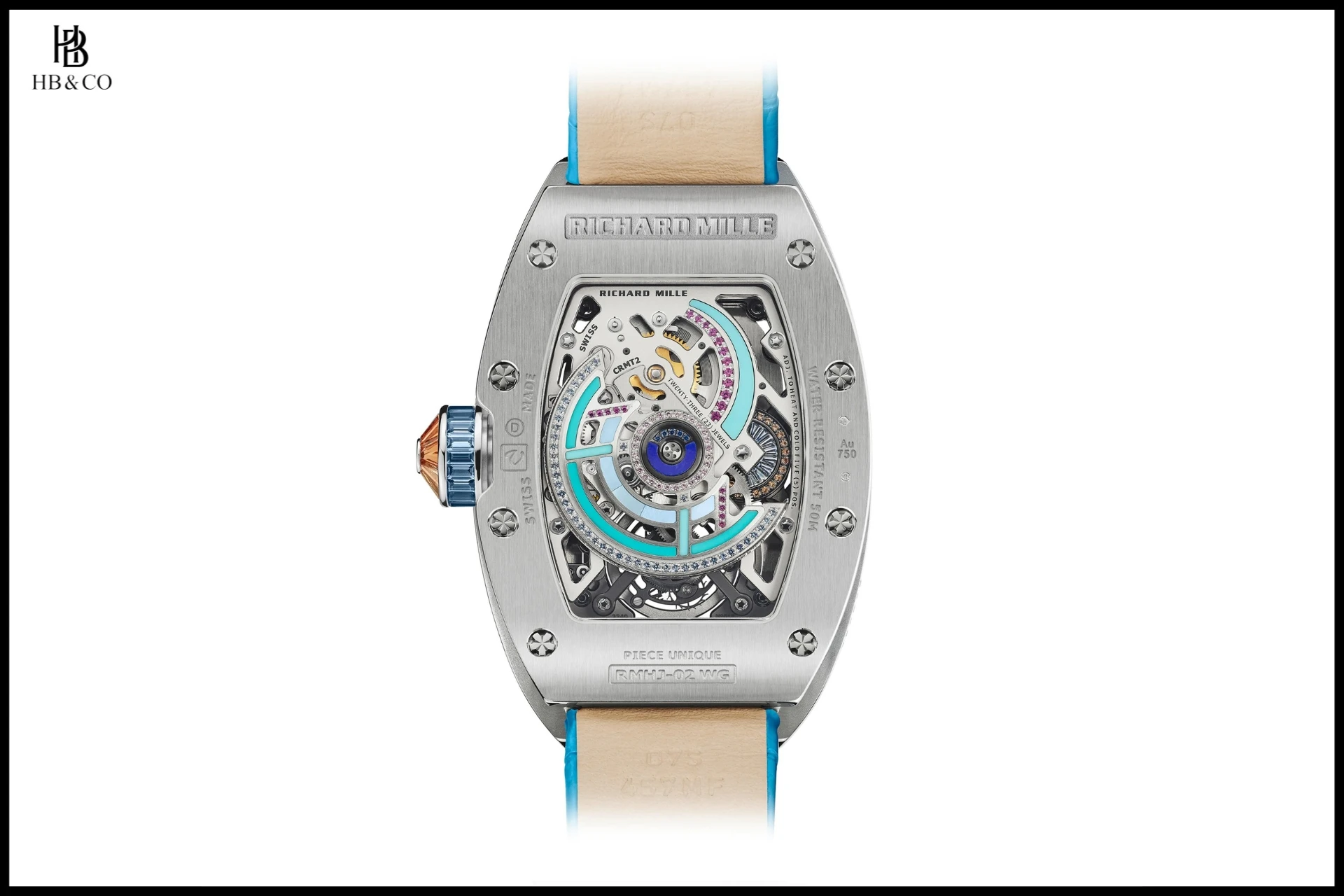 Richard Mille RM HJ-02 Unique High Jewellery “Blue Ballet” (Limited Edition 12pcs)