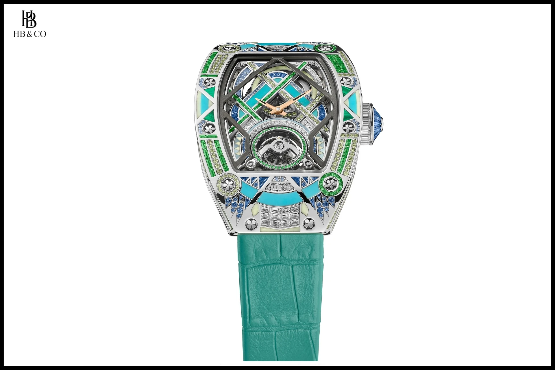 Richard Mille RM HJ-02 Unique High Jewellery “Green Gambit” (Limited Edition 12pcs)