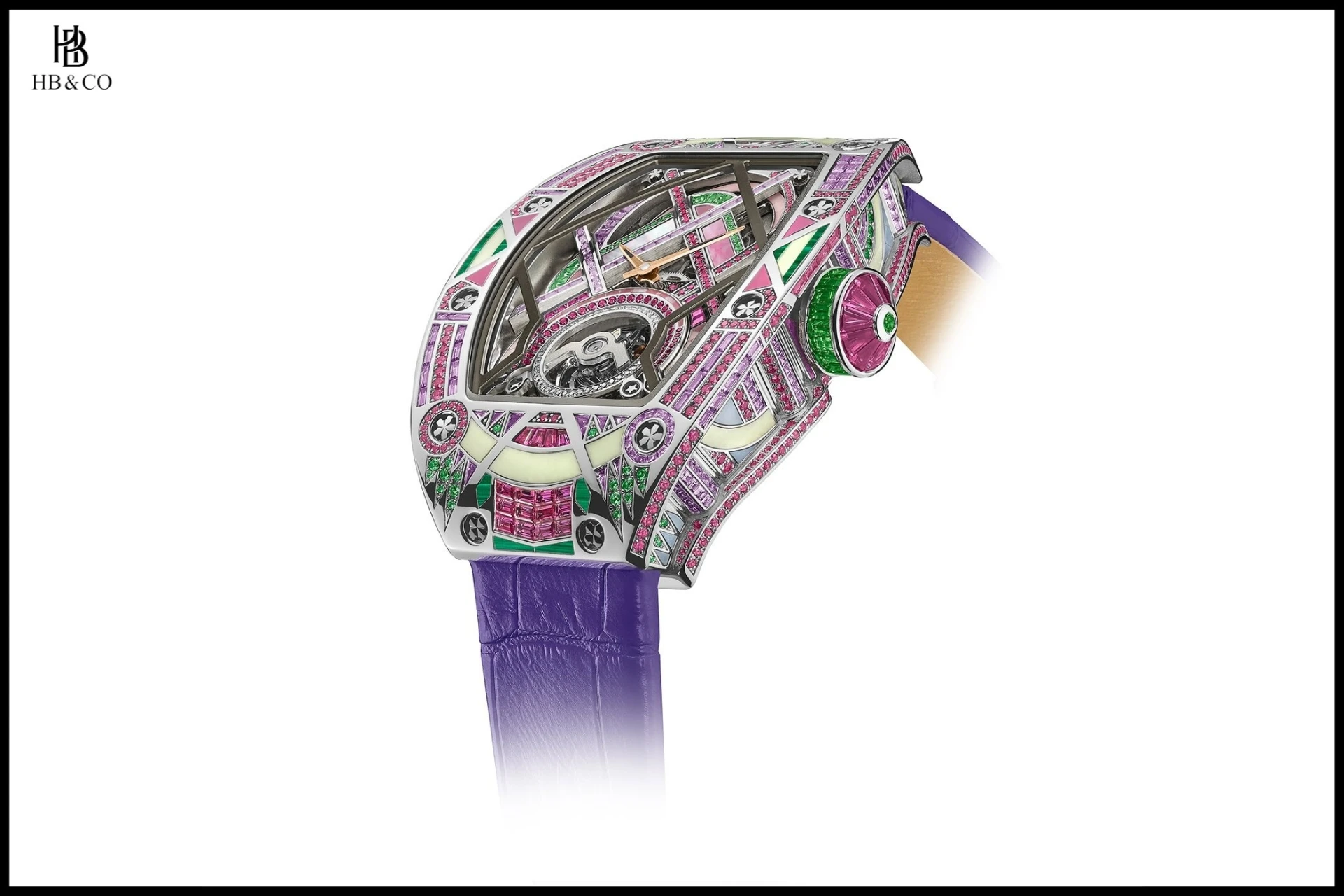 Richard Mille RM HJ-02 Unique High Jewellery “Violet Variations” (Limited Edition 12pcs)