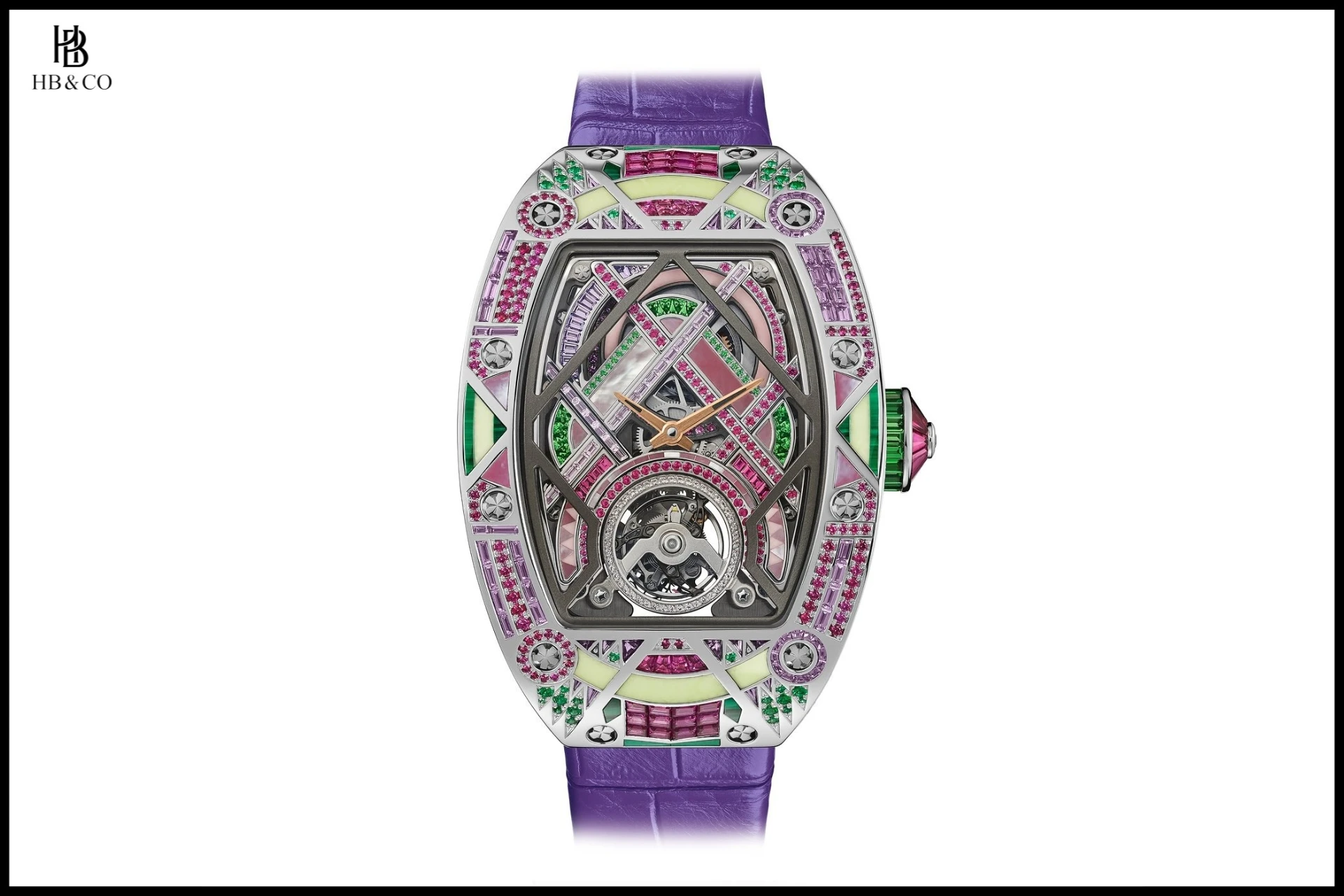 Richard Mille RM HJ-02 Unique High Jewellery “Violet Variations” (Limited Edition 12pcs)