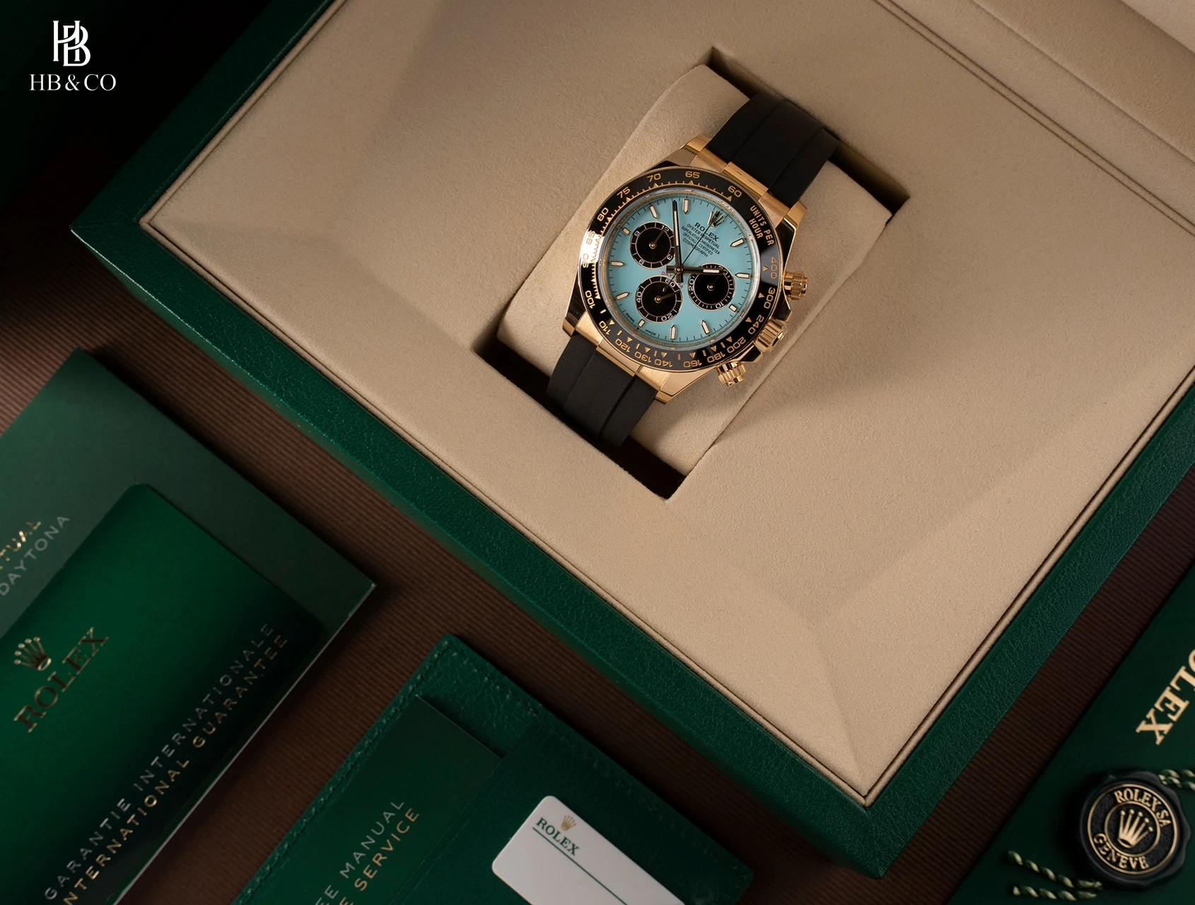 Rolex Cosmograph Daytona 40mm 126518LN-0014 Turquoise Blue Dial