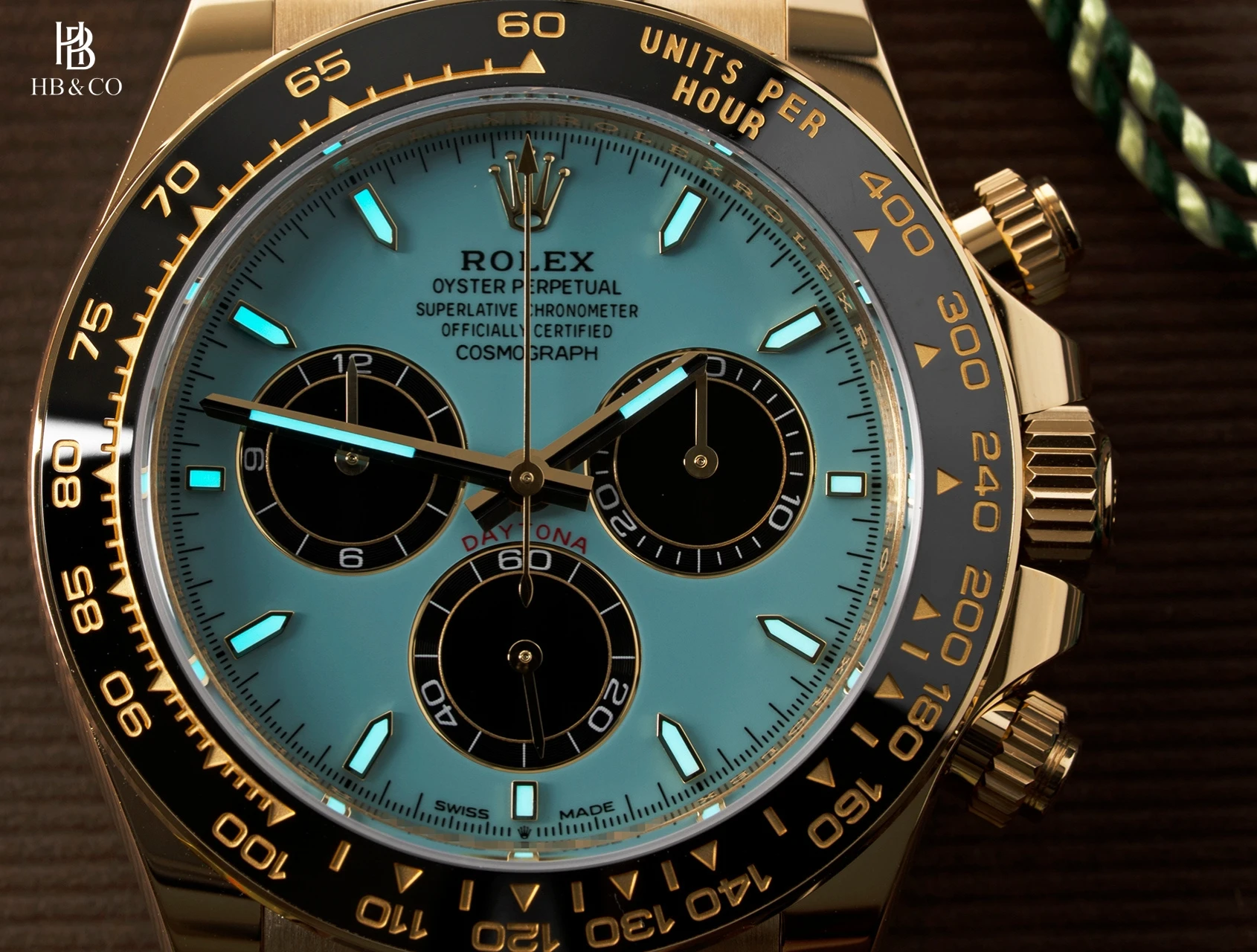 Rolex Cosmograph Daytona 40mm 126518LN-0014 Turquoise Blue Dial