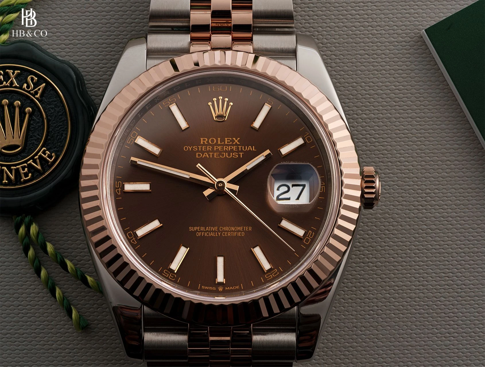 Rolex Datejust 41mm 126331-0002 Chocolate Dial