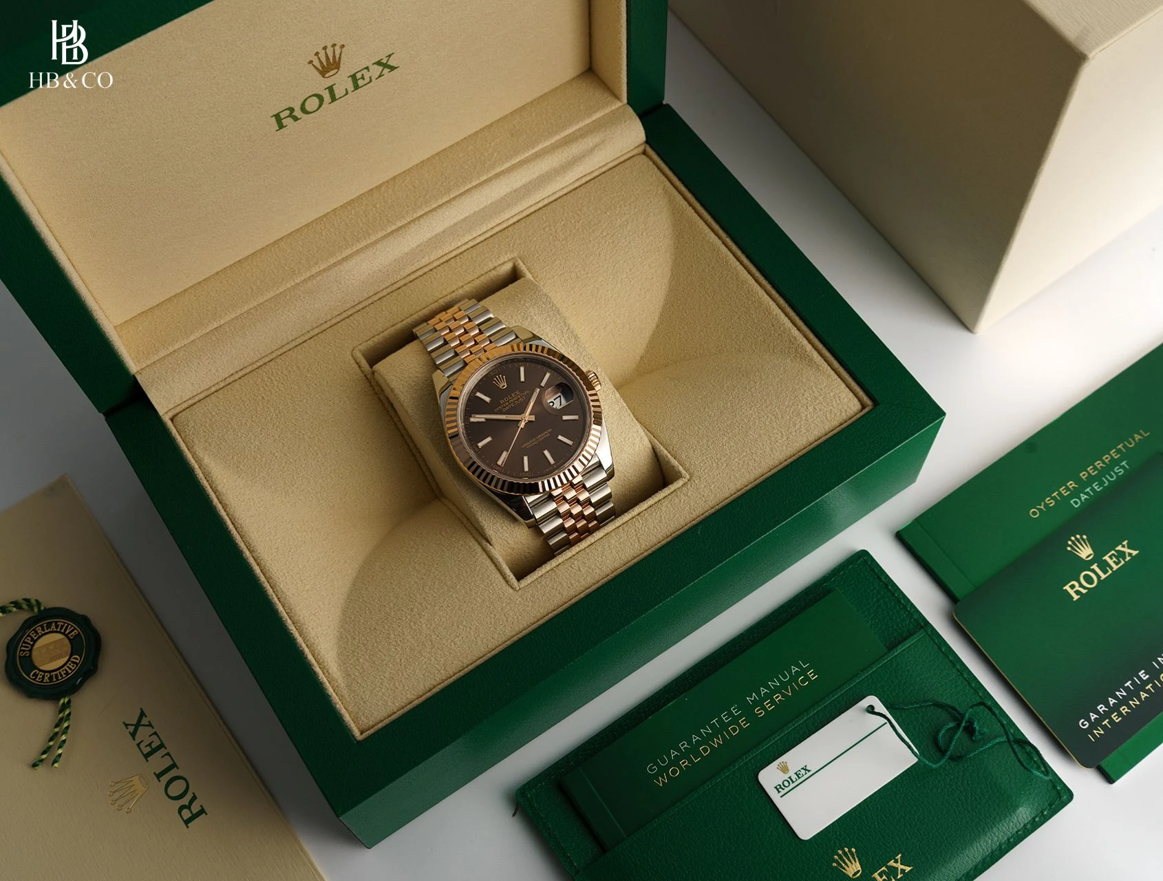 Rolex Datejust 41mm 126331-0002 Chocolate Dial