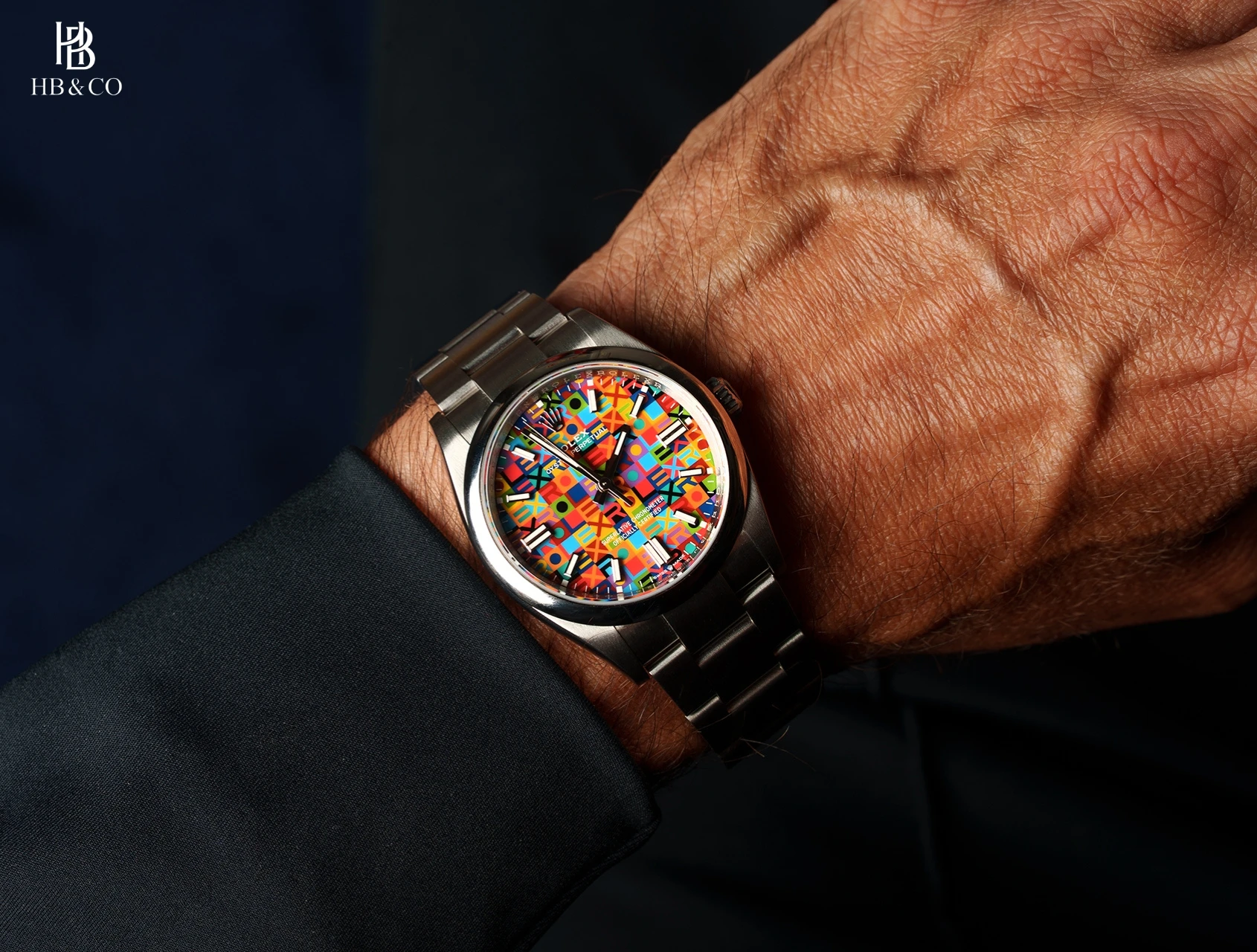 Rolex Oyster Perpetual 36mm 126000-0016 Multicoloured Jubilee Motif Dial