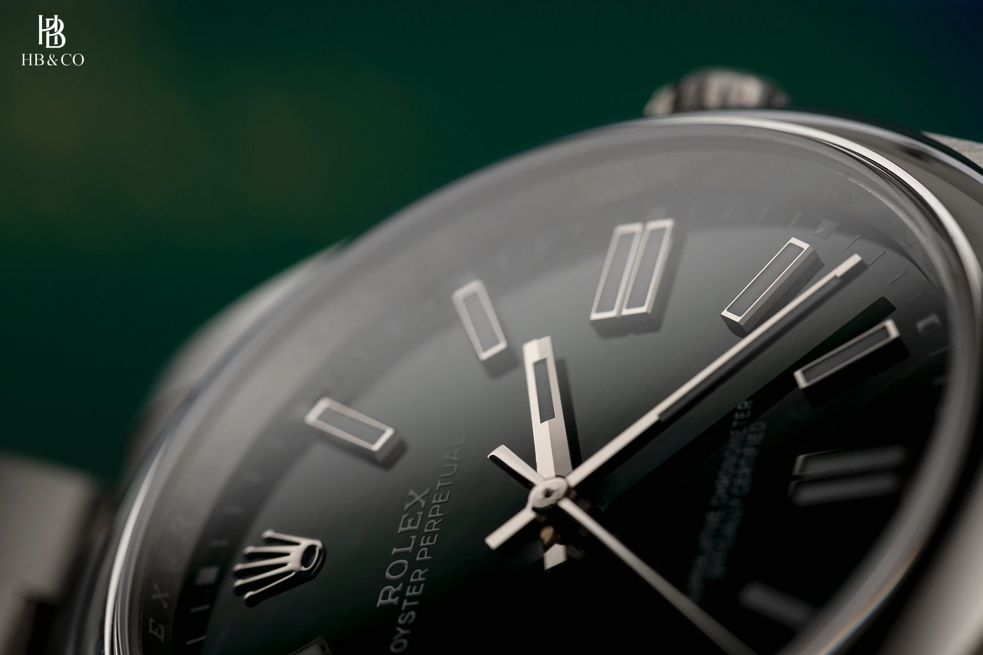 Rolex Oyster Perpetual 41mm 134300-0004 Green Dial
