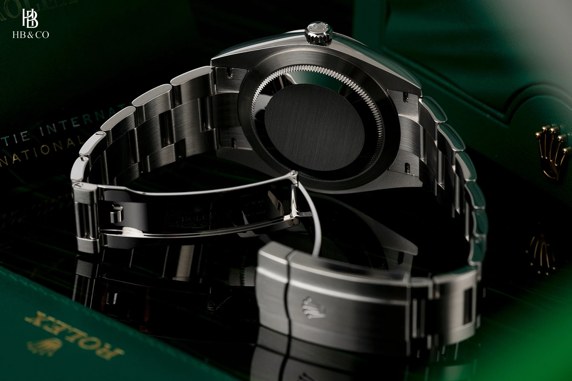 Rolex Oyster Perpetual 41mm 134300-0004 Green Dial