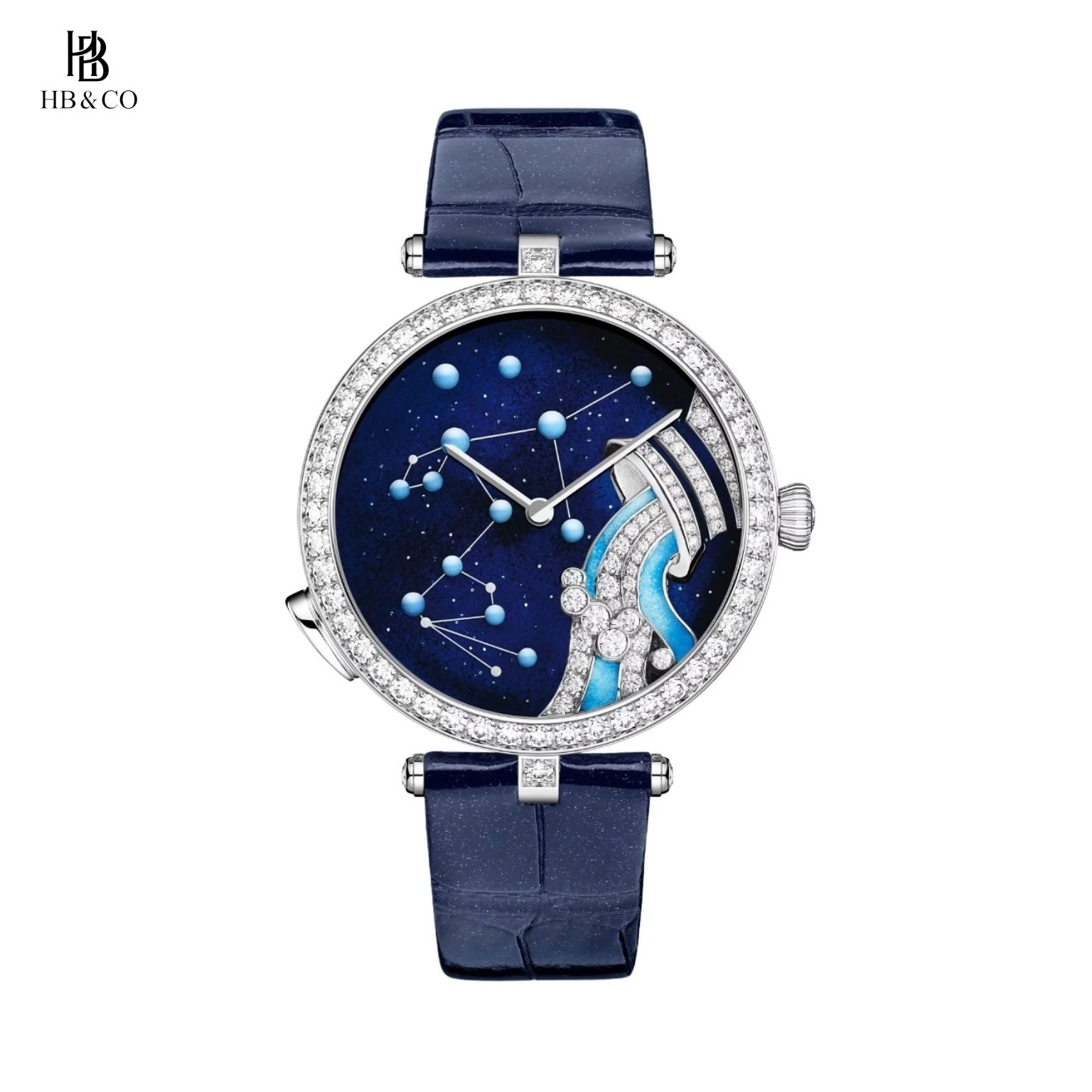 Van Cleef & Arpels Poetic Complications® Lady Arpels Zodiaque Lumineux Sagittarii (Sagittarius) 38mm VCARO8TS00