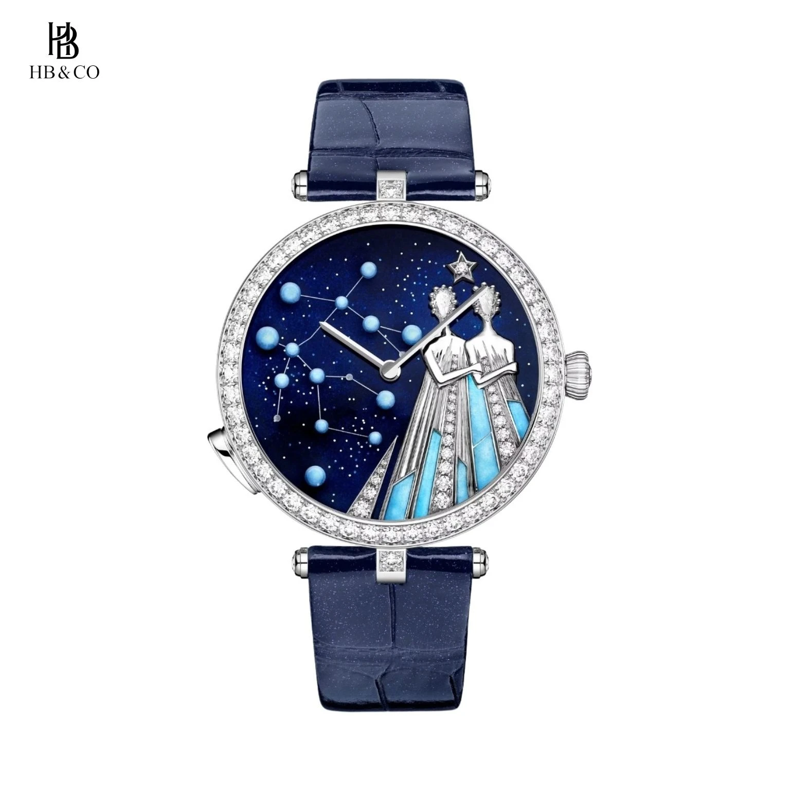 Van Cleef & Arpels Poetic Complications® Lady Arpels Zodiaque Lumineux Sagittarii (Sagittarius) 38mm VCARO8TS00